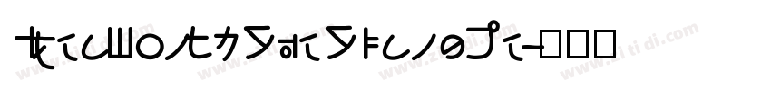 IdeaFonts JueJiangHe字体转换